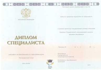 Диплом БГИКИ ООО Знак 2014-2020 годов